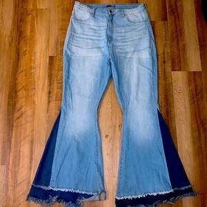 Bell bottoms jeans